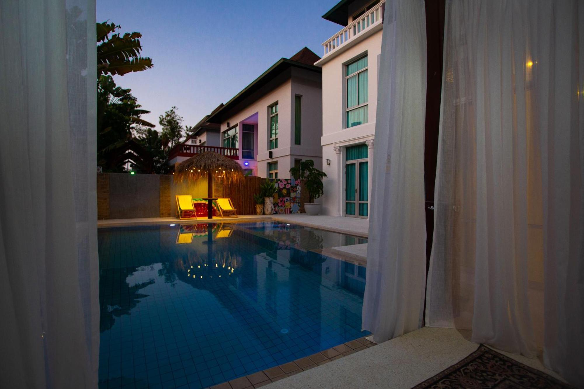 Nagawari Art Maldives Pattaya Villa Praia de Jomtien Exterior foto
