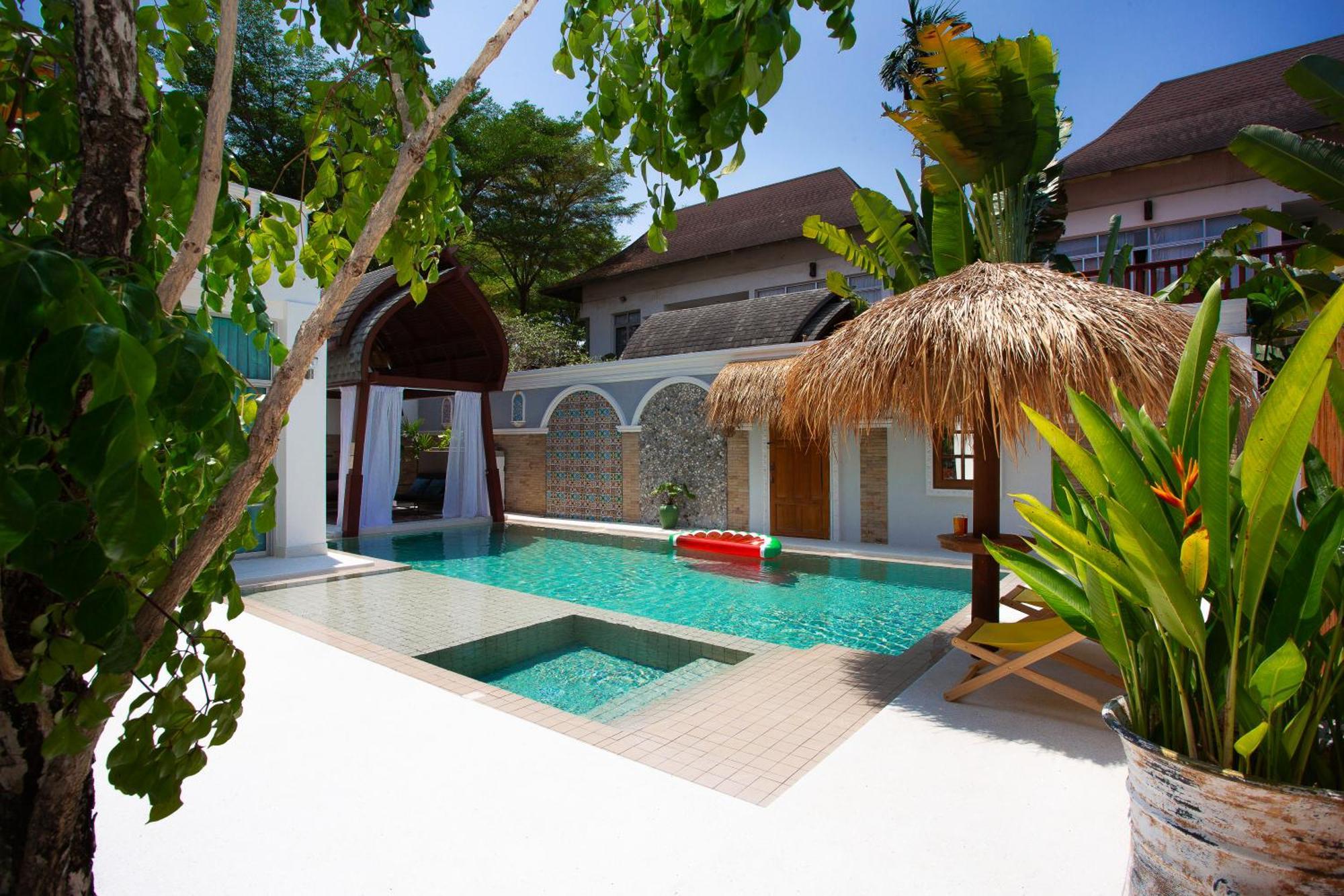 Nagawari Art Maldives Pattaya Villa Praia de Jomtien Exterior foto