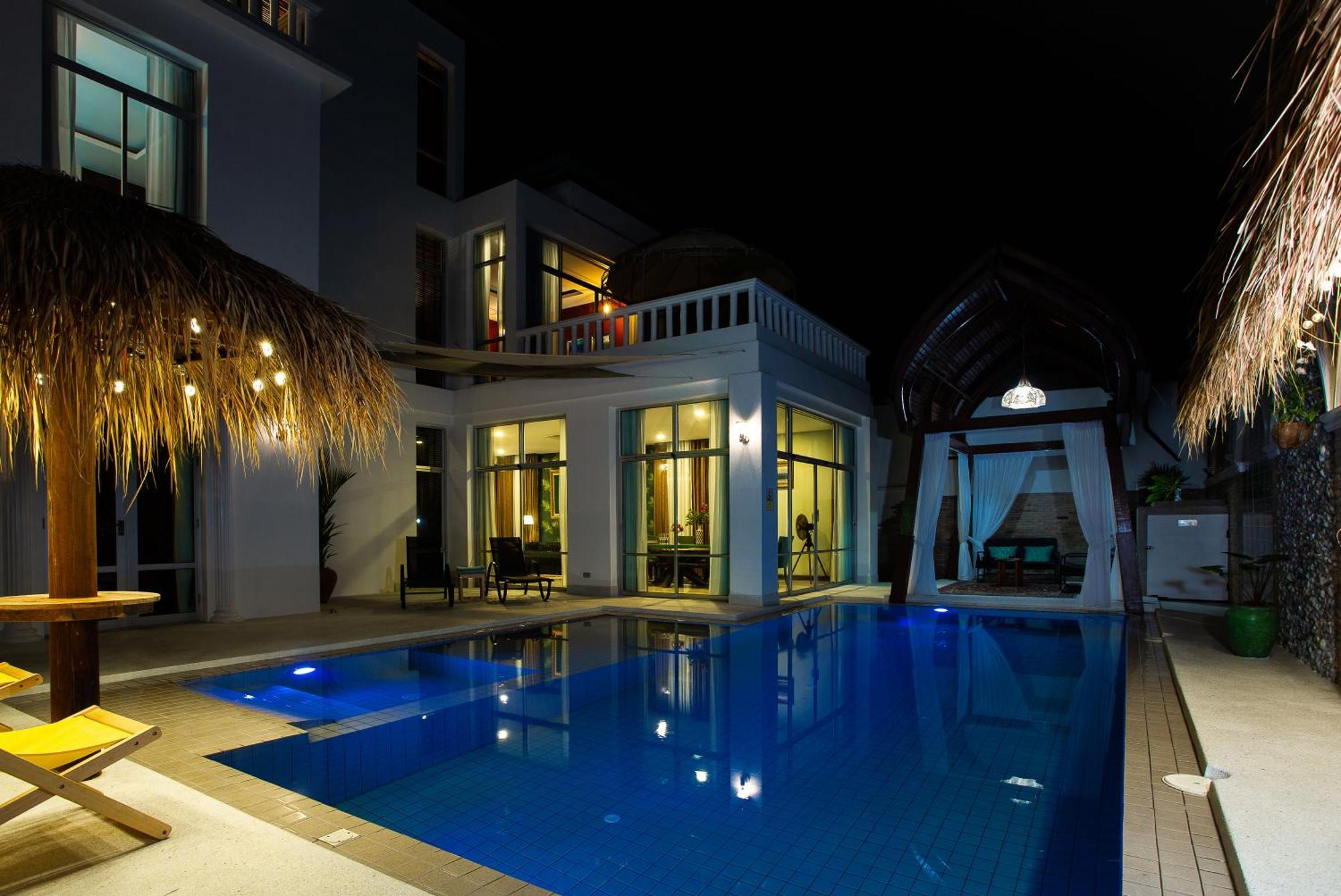 Nagawari Art Maldives Pattaya Villa Praia de Jomtien Exterior foto