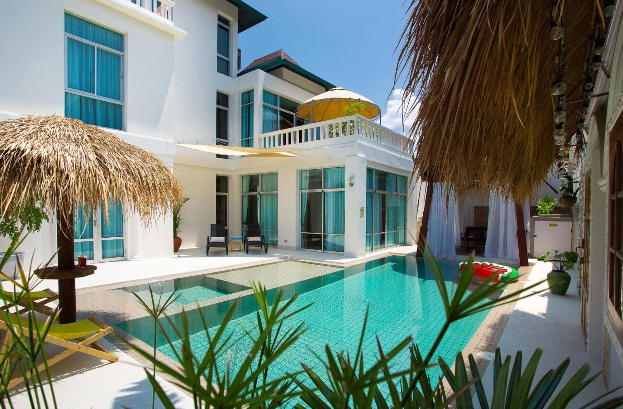 Nagawari Art Maldives Pattaya Villa Praia de Jomtien Exterior foto