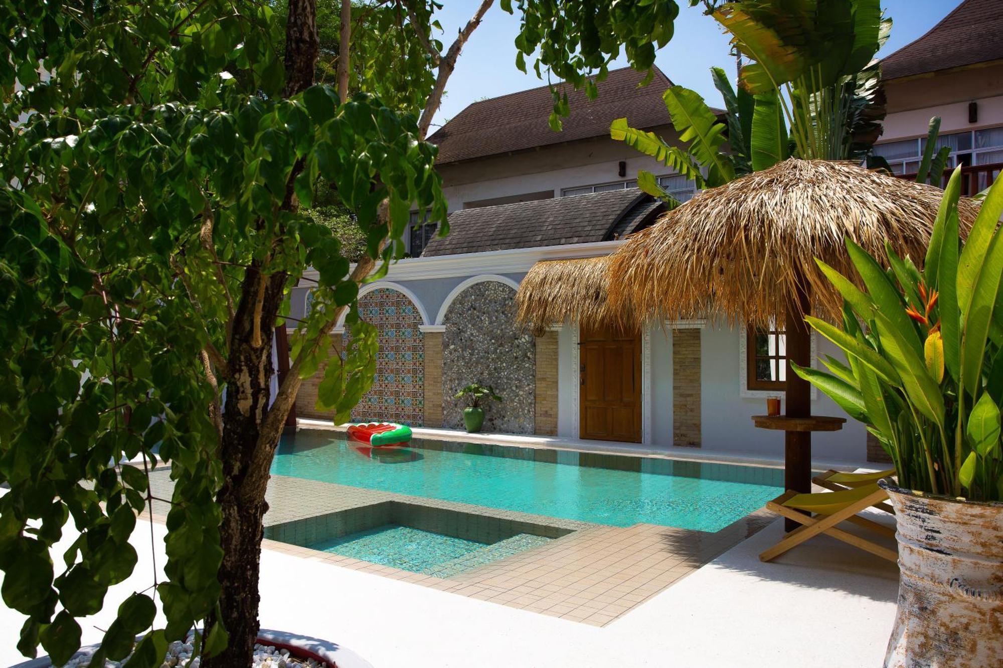 Nagawari Art Maldives Pattaya Villa Praia de Jomtien Exterior foto